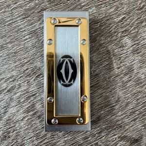 Cartier Gold and Silver money clip